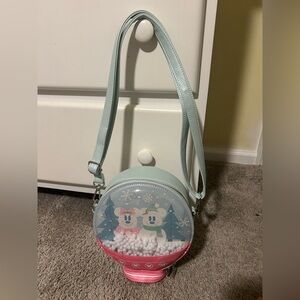 Like New - Disney Loungefly - Pink and Blue, Mickey & Friends - Crossbody Bag